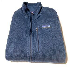 Patagonia Full Zip Better Sweater Fleece Jacket size M - New Navy